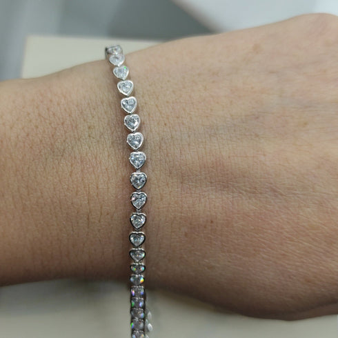 Bracciale tennis argento 925 MABINA 533510 S | Gioiellitosti.it