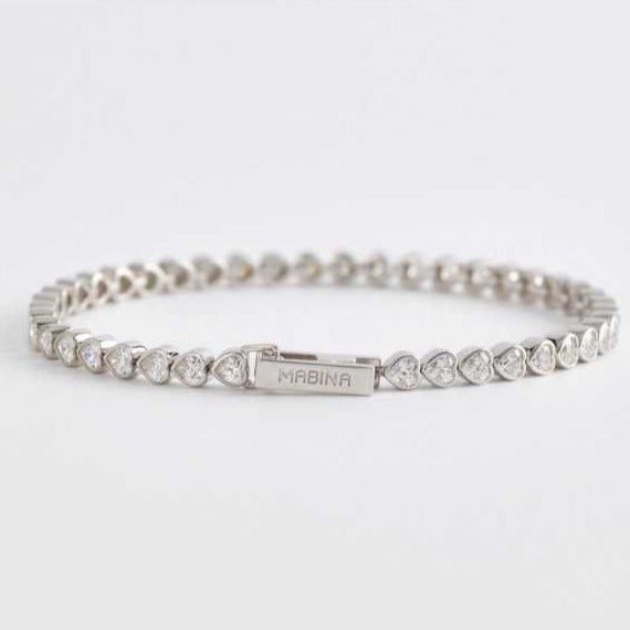 Bracciale tennis argento 925 MABINA 533510 S | Gioiellitosti.it