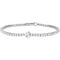 Bracciale tennis cuore argento 925 MABINA 533438 | Gioiellitosti.it