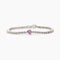 Bracciale tennis Cuore Mabina 533557 argento 925 | Gioiellitosti.it