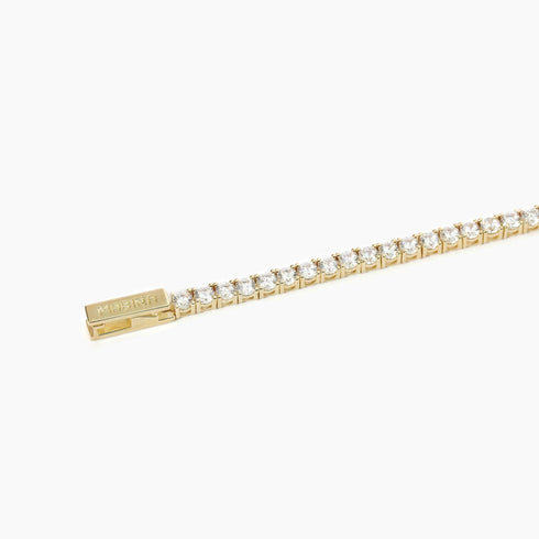 Bracciale tennis Mabina 533558-S Zirconi Argento placcato Oro | Gioiellitosti.it