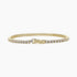 Bracciale tennis Mabina 533558-S Zirconi Argento placcato Oro | Gioiellitosti.it