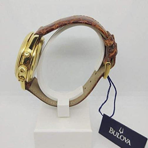 Bulova 60C02 Orologio Uomo Oro 18kt Automatico ETA 7750 Valjoux | Gioiellitosti.it