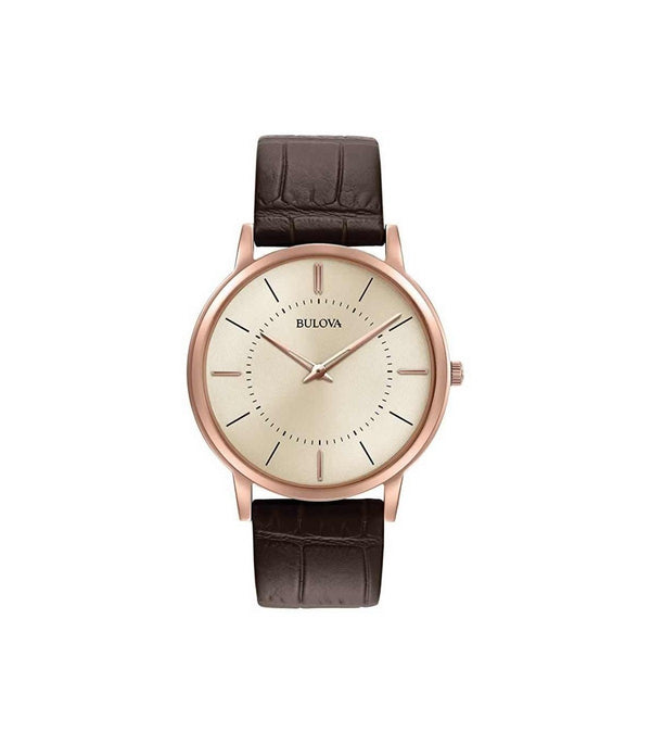 Bulova Dress 97A126 ultra slim acciaio rose' | Gioiellitosti.it