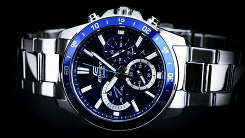 Casio Edifice EFV-570D-2AVUEF orologio uomo cronografo WR 100M | Gioiellitosti.it