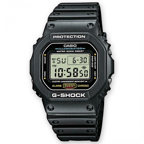 Casio G-Shock DW 5600E 1VER Orologio Multifunzione Unisex | Gioiellitosti.it
