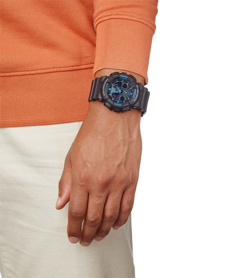 Casio G-Shock GA-100-1A2ER multifunzione WR 200M | Gioiellitosti.it