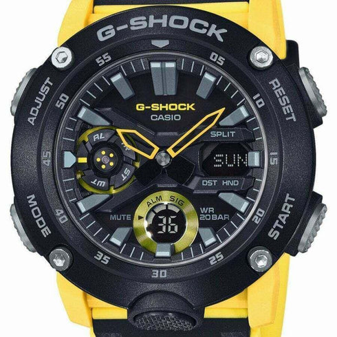 Casio G-shock GA-2000-1A9ER orologio multifunzione WR 200M | Gioiellitosti.it