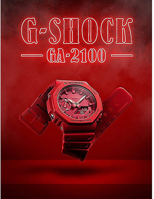 Casio G-Shock GA-2100-4A1ER Orologio Multifunzione WR 200M | Gioiellitosti.it