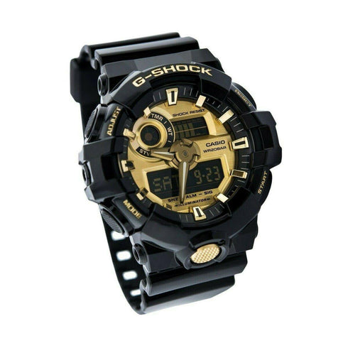 Casio G-Shock GA-710GB-1AER Orologio multifunzione Nero Oro | Gioiellitosti.it