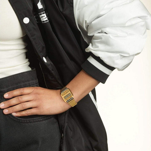 Casio Vintage A100WEG-9AEF Orologio Digitale multifunzione oro Unisex | Gioiellitosti.it