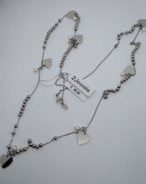 Ciondolo acciaio Collana Girocollo 2JEWELS 251557 | Gioiellitosti.it