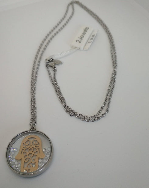 Ciondolo acciaio Collana Girocollo 2JEWELS 251561 | Gioiellitosti.it