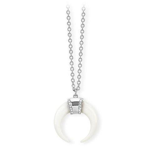 Ciondolo acciaio cristalli Collana Girocollo 2JEWELS 251569 | Gioiellitosti.it