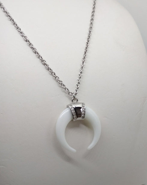 Ciondolo acciaio cristalli Collana Girocollo 2JEWELS 251569 | Gioiellitosti.it