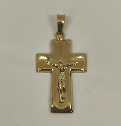 Ciondolo Croce oro 18k Cristo gr 2,80 | Gioiellitosti.it
