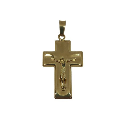 Ciondolo Croce oro 18k Cristo gr 2,80 | Gioiellitosti.it