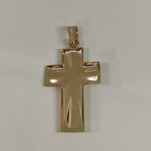 Ciondolo Croce oro 18k Cristo gr 2,80 | Gioiellitosti.it
