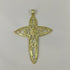 Ciondolo Croce oro 18k donna pendente pietra rubino gr 3,40 | Gioiellitosti.it
