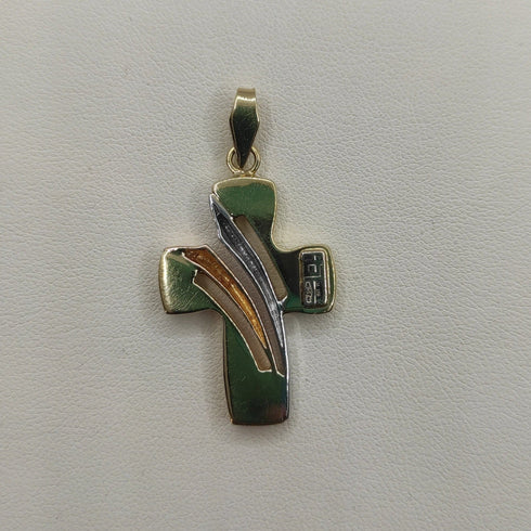 Ciondolo Croce oro 18k gr 7,70 | Gioiellitosti.it