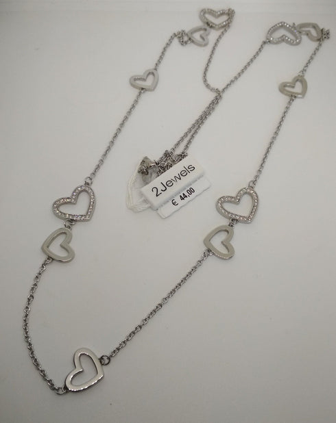 Ciondolo cuore Collana Girocollo 2JEWELS 251665 | Gioiellitosti.it