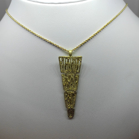 Ciondolo donna oro 18k pendente snodabile gr 5,90 | Gioiellitosti.it