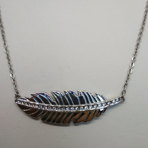 Ciondolo foglia Collana Girocollo acciaio 2JEWELS 251474 | Gioiellitosti.it