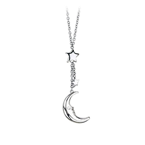 Ciondolo Luna Collana Girocollo acciaio 2JEWELS 251316 | Gioiellitosti.it