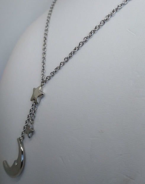 Ciondolo Luna Collana Girocollo acciaio 2JEWELS 251316 | Gioiellitosti.it