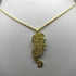 Ciondolo oro 18k pendente Cavalluccio Marino unisex gr 3,40 | Gioiellitosti.it