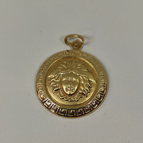 Ciondolo oro 18k pendente unisex modello Medusa gr 2,0 | Gioiellitosti.it