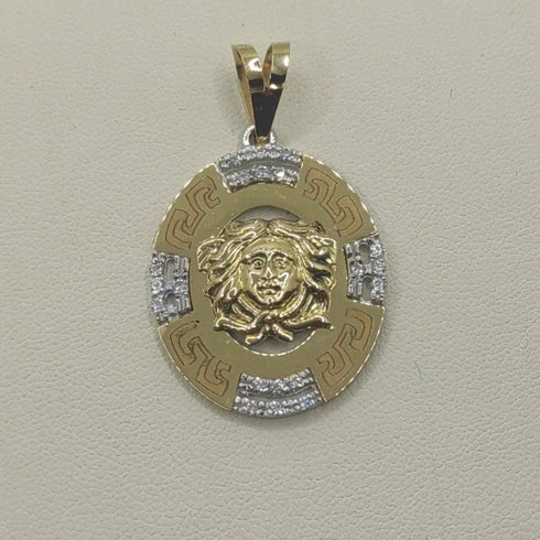 Ciondolo oro 18k pendente unisex modello Medusa gr 4,80 | Gioiellitosti.it