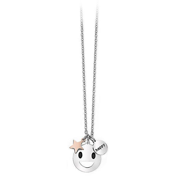 Ciondolo Smile collana acciaio 2JEWELS 251604 | Gioiellitosti.it
