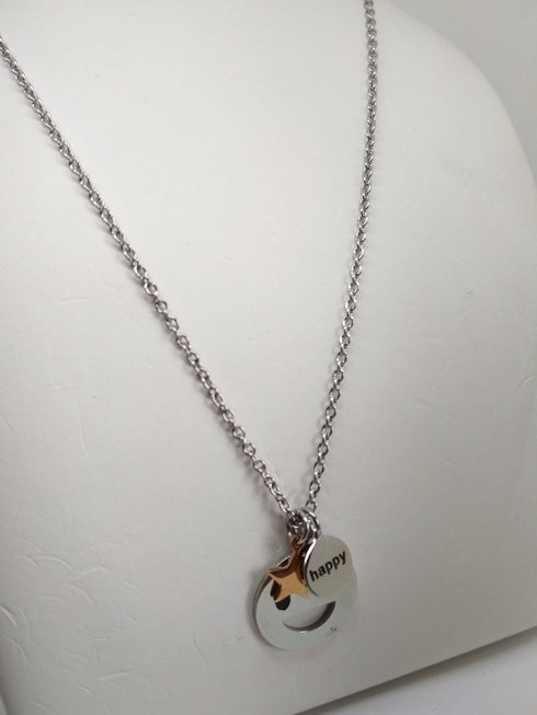 Ciondolo Smile collana acciaio 2JEWELS 251604 | Gioiellitosti.it