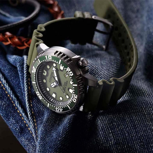 Citizen BN0157-11X Promaster verde 200M | Gioiellitosti.it