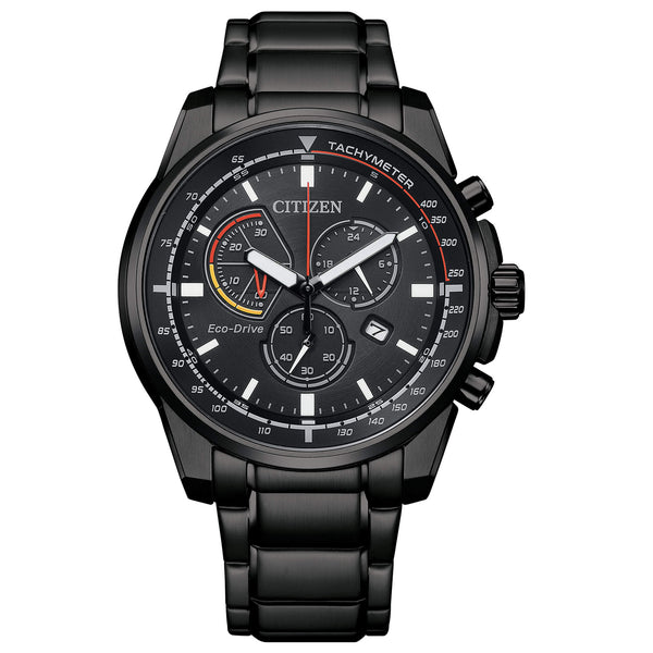 Citizen Crono Active Eco Drive AT1195-83E Acciaio Black | Gioiellitosti.it