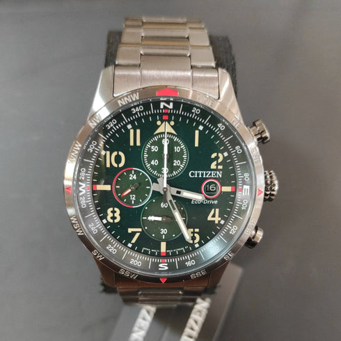 Citizen Crono Aviator CA0797-84X Eco Drive Orologio Cronografo | Gioiellitosti.it