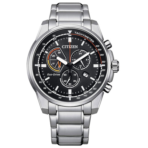Citizen Crono Racing AT1190-87E Eco Drive Orologio Uomo Acciaio | Gioiellitosti.it