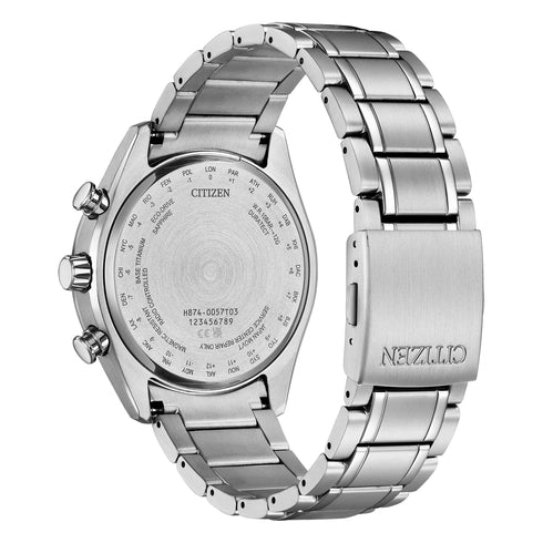 Citizen Moonphase BY1010-81L Radiocontrollato Eco-drive Super Titanio | Gioiellitosti.it