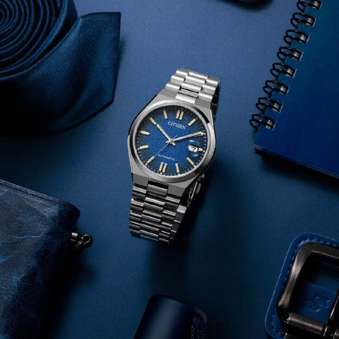 Citizen Tsuyosa NJ0150-81L Automatico Acciaio Blue | Gioiellitosti.it