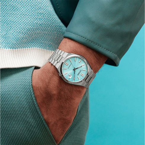 Citizen Tsuyosa NJ0151-88M Automatico Acciaio Turquoise | Gioiellitosti.it