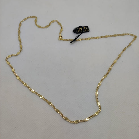 Collana catena a maglia oro 18k 60 cm 3.80 gr | Gioiellitosti.it