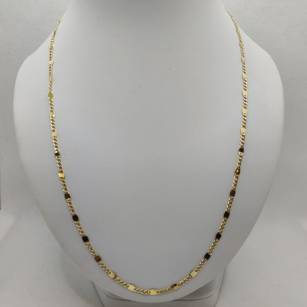 Collana catena a maglia oro 18k 60 cm 3.80 gr | Gioiellitosti.it