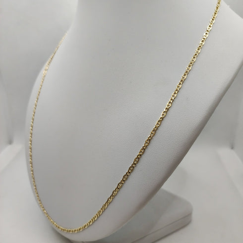 Collana catena maglia intrecciata oro 18k 60 cm 4.20 gr | Gioiellitosti.it