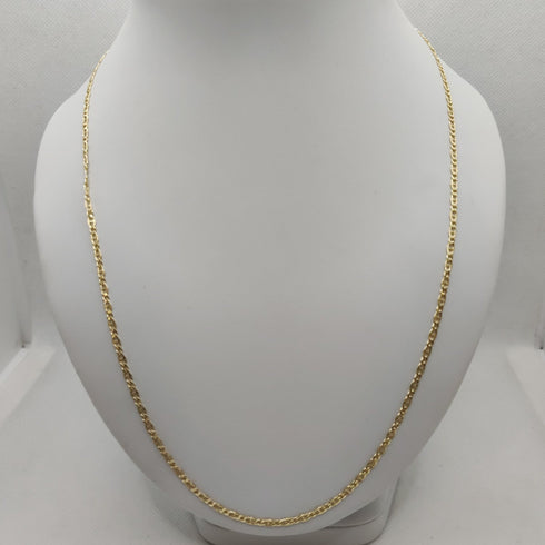 Collana catena maglia intrecciata oro 18k 60 cm 4.20 gr | Gioiellitosti.it