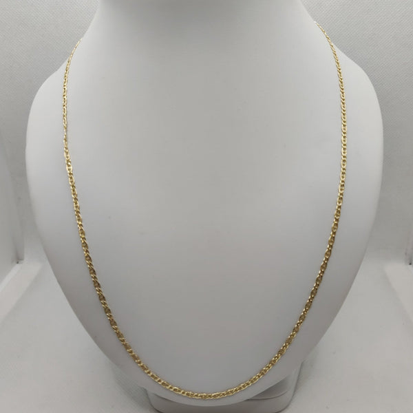 Collana catena maglia intrecciata oro 18k 60 cm 4.20 gr | Gioiellitosti.it