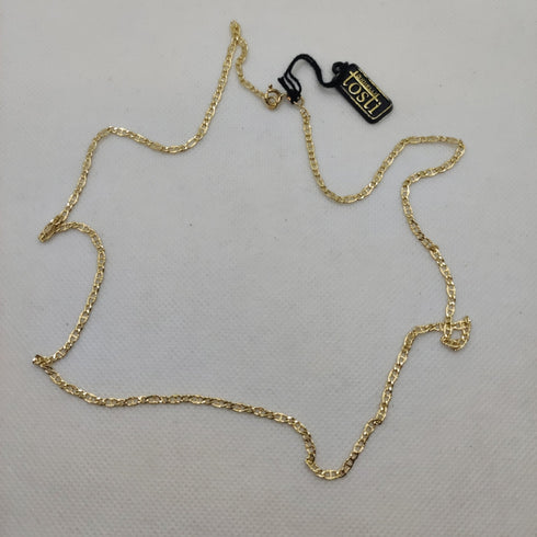 Collana catena maglia intrecciata oro 18k 60 cm 4.20 gr | Gioiellitosti.it