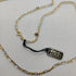 Collana catena maglia intrecciata oro 18k bicolore 60 cm 6.60 gr | Gioielli Tosti