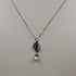 Collana ciondolo acquamarina diamanti oro 18k | Gioiellitosti.it