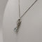 Collana ciondolo acquamarina diamanti oro 18k | Gioiellitosti.it